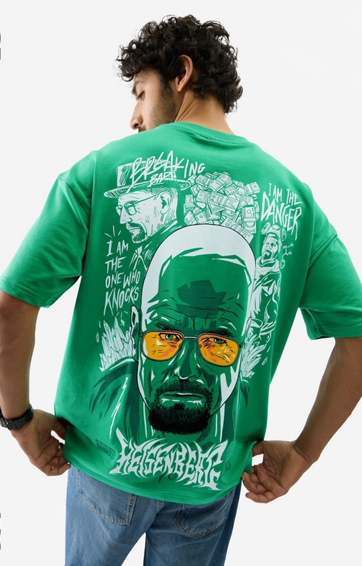 Men's Breaking Bad Heisenberg Oversized T-Shirts