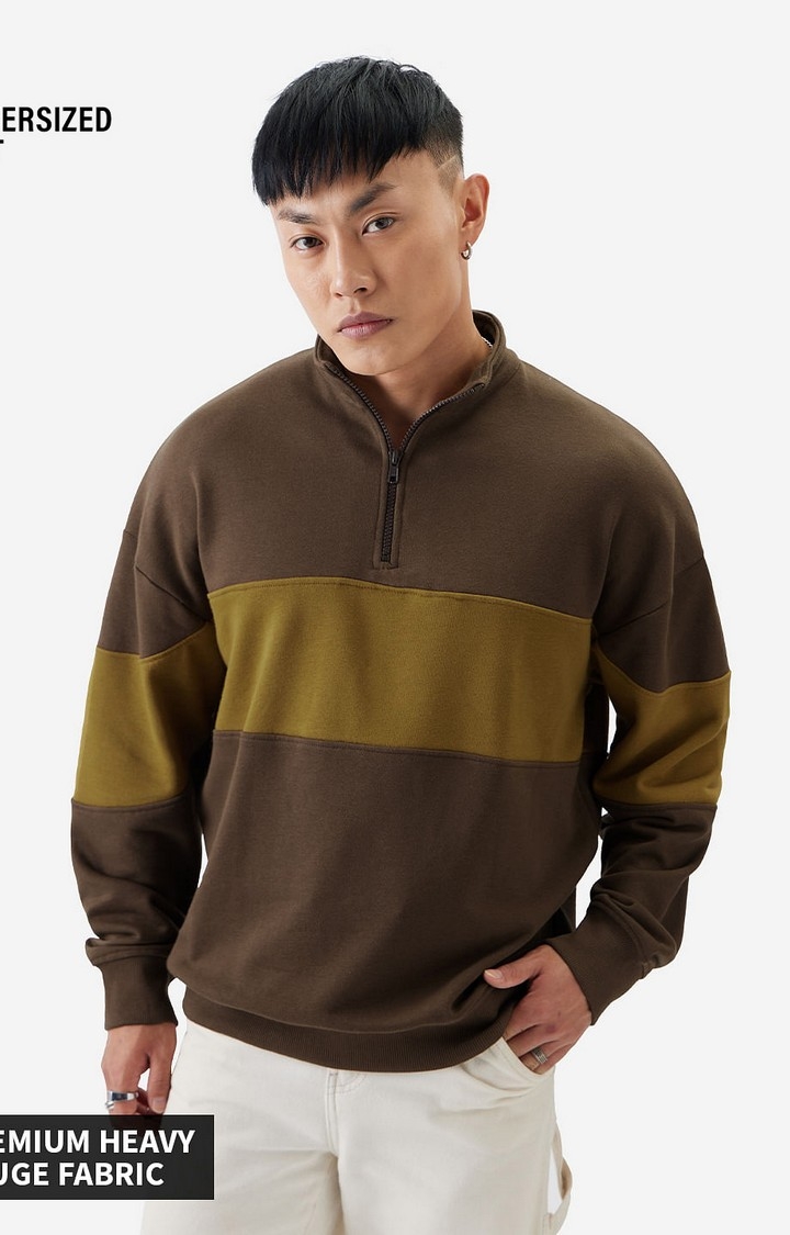 The Souled Store | Men's TSS Originals: Colorblock Men's Oversized Sweatshirts