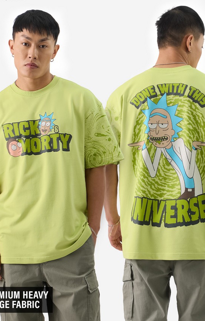 The Souled Store | Men's Rick & Morty Done with this Universe T-Shirts