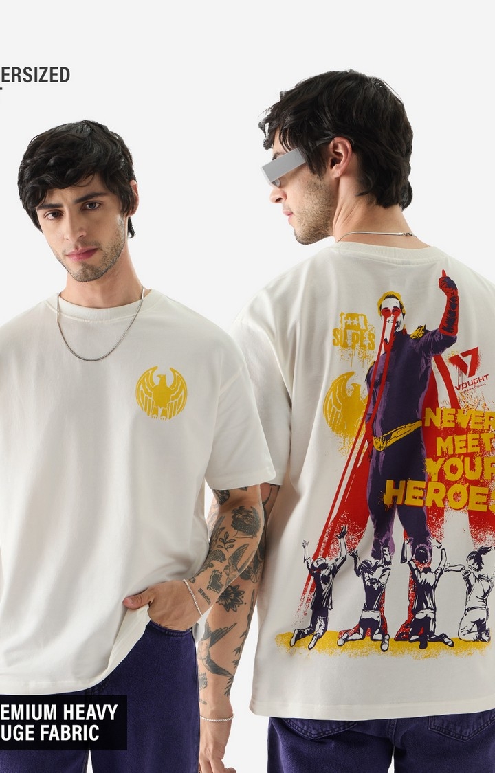 Men's The Boys: Never Meet Your Heroes Oversized T-Shirt