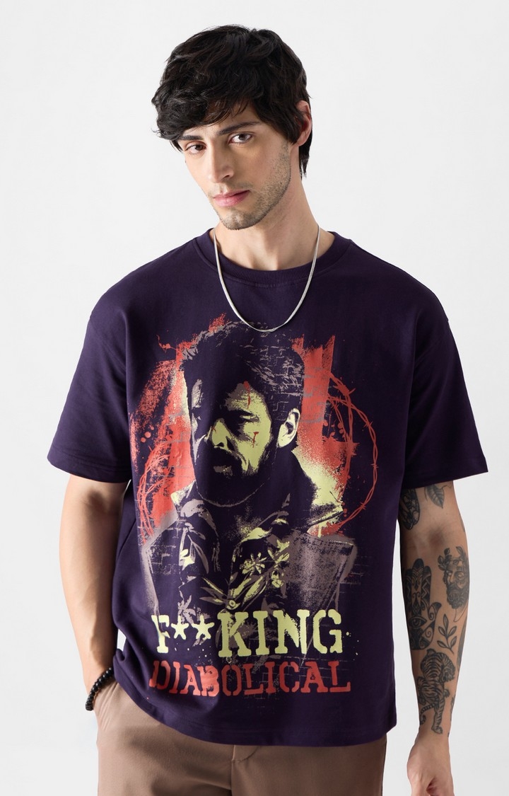 The Souled Store | Men's The Boys: F*cking Diabolical Oversized T-Shirt