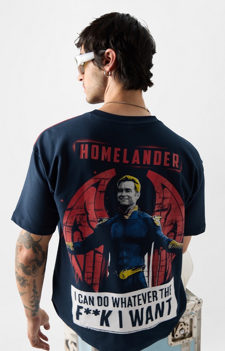 The Souled Store | Men's The Boys: The Real Hero Oversized T-Shirt