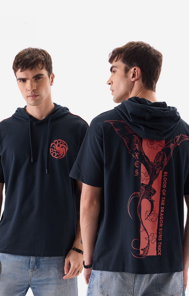 Men's House of the Dragon: Caraxes Hooded T-Shirt