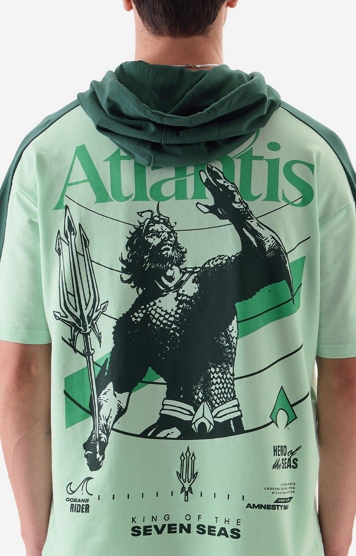 Men's Aquaman: King of Atlantis Hooded T-Shirt