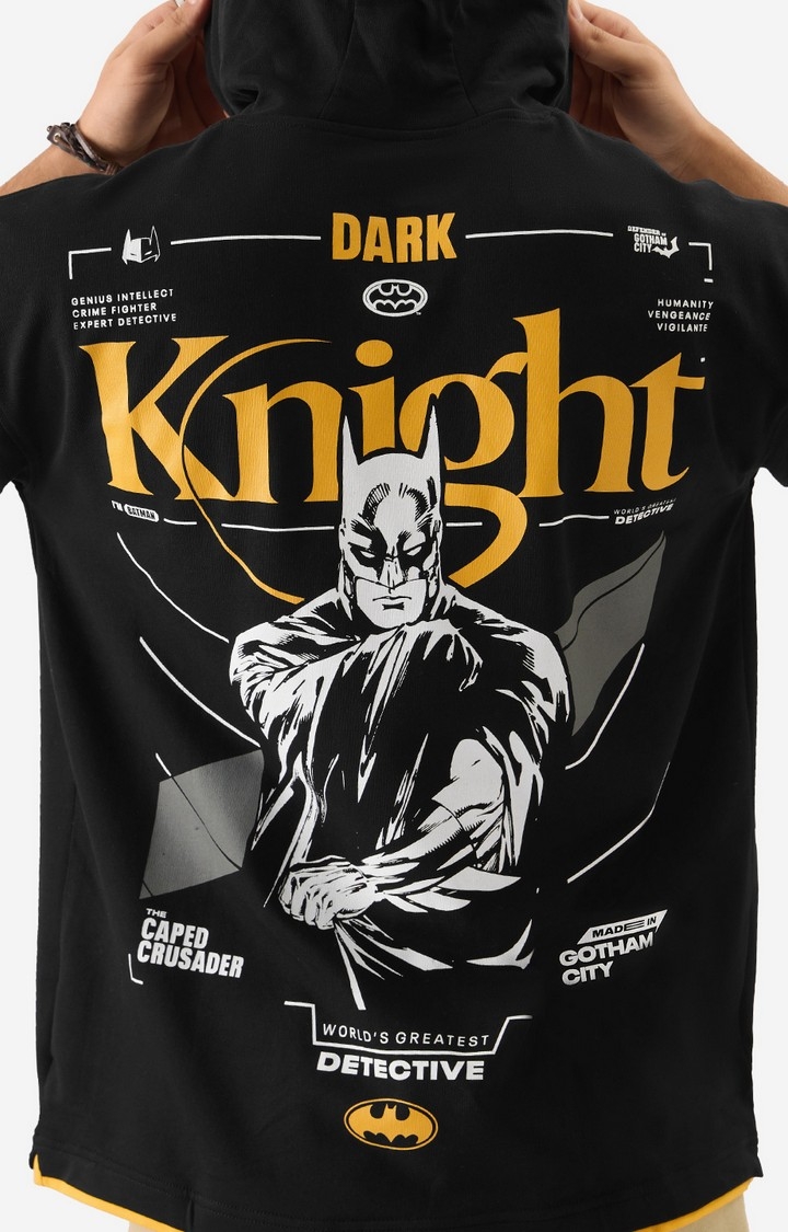 Men's Batman: The Dark Knight Hooded T-Shirt