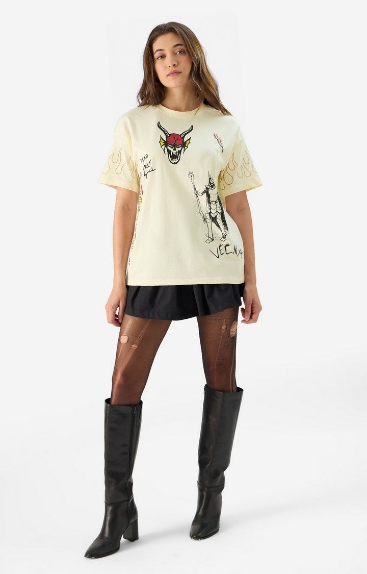 Women's Stranger Things: Hellfire Club Women's Oversized T-Shirt