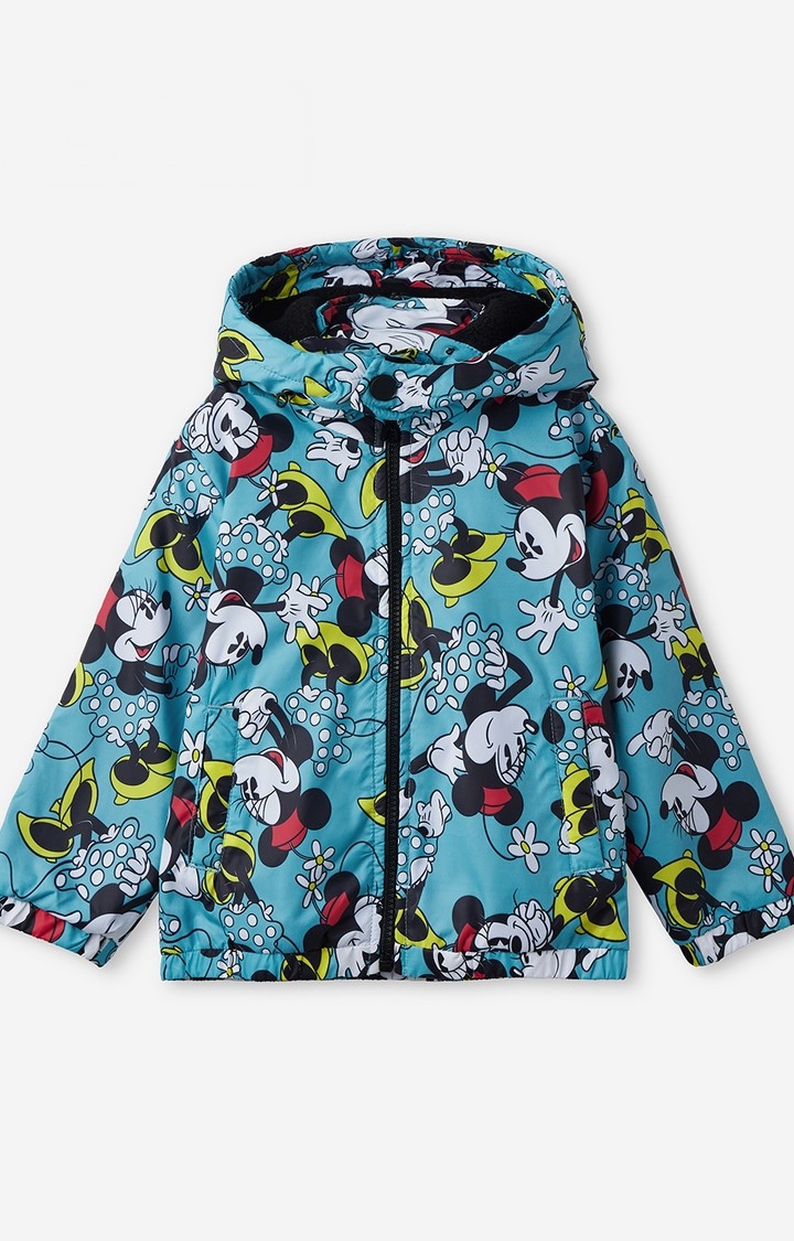 Girls Disney: Minnie Pattern Girls Puffer Jackets