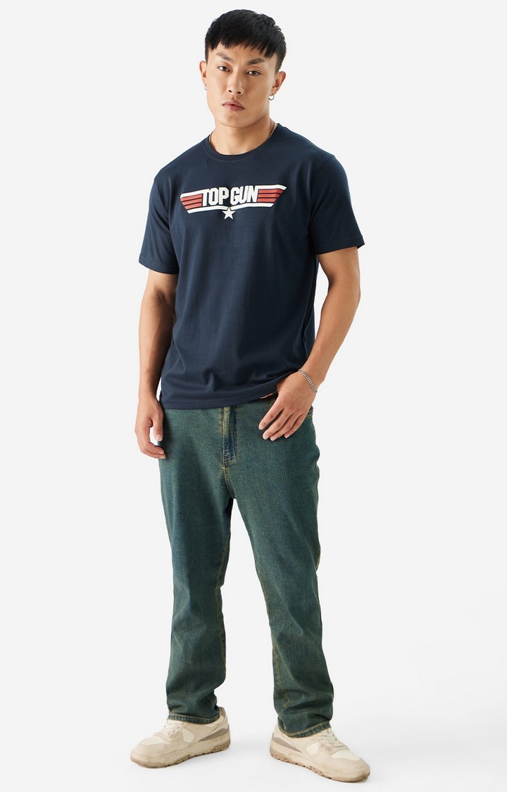 The Souled Store | Men's Top Gun: Logo T-Shirt
