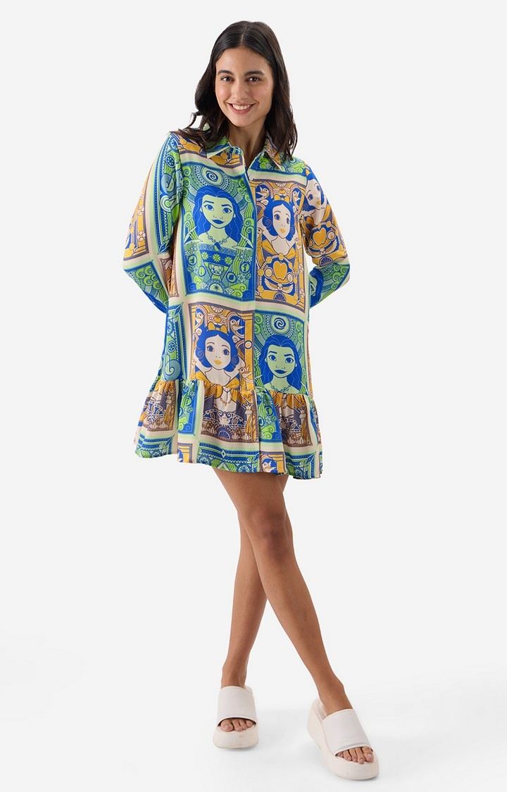 Women's Disney: Pretty Princesses Women's Shirt Dresses