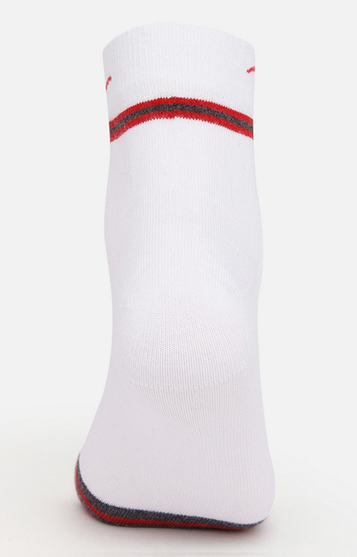 Spykar | Spykar Grey & Green Striped Ankle Length Socks - Pair Of 2 4