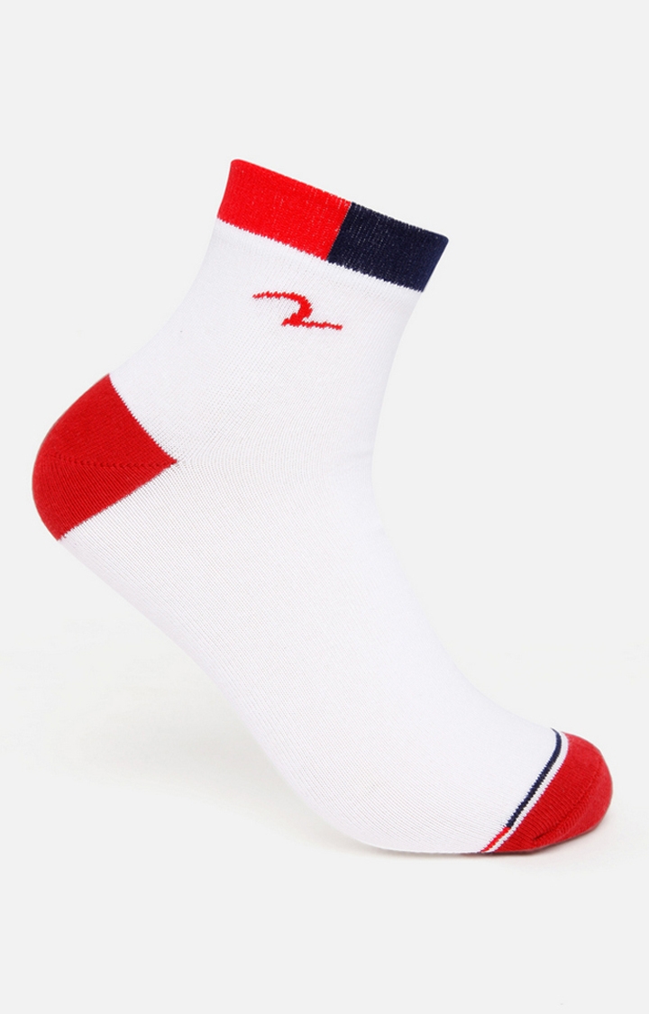 spykar | Spykar Red And Blue Socks - Pair Of 2 1