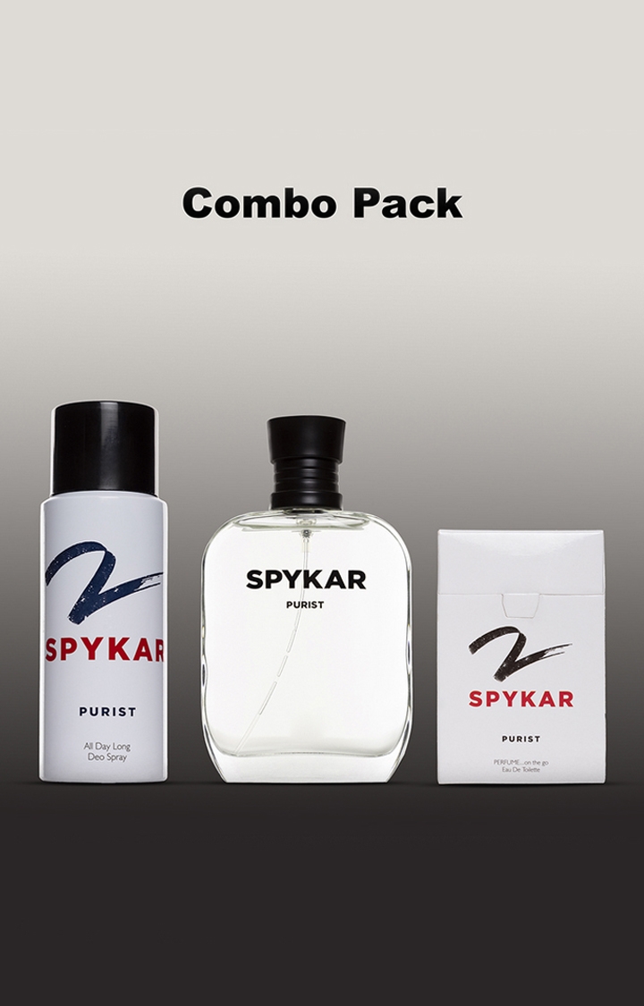 spykar | Spykar White Perfume Travel Kit 5