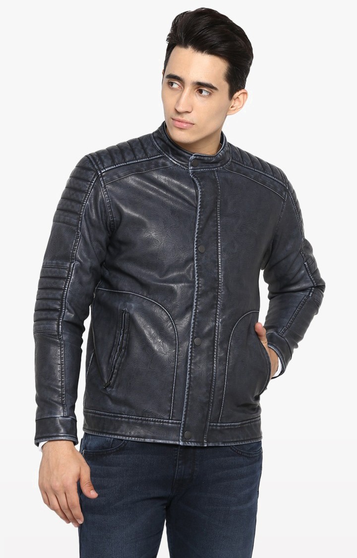 Spykar 2025 leather jacket