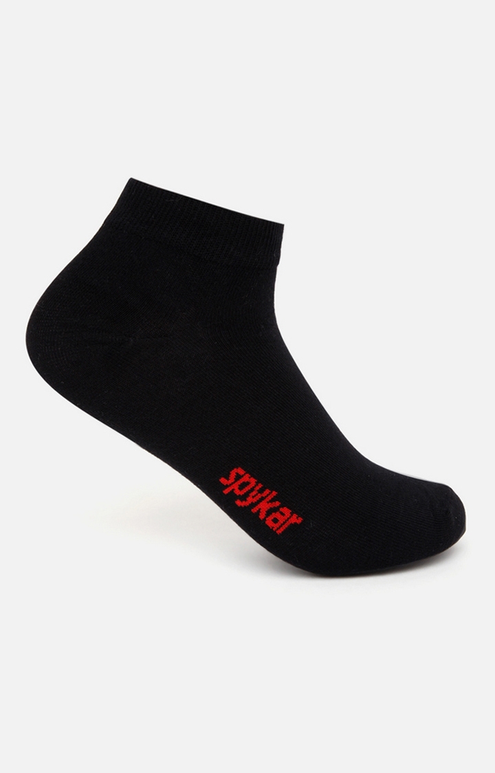 spykar | Spykar Cotton Grey & Black Socks - Pair Of 2 1