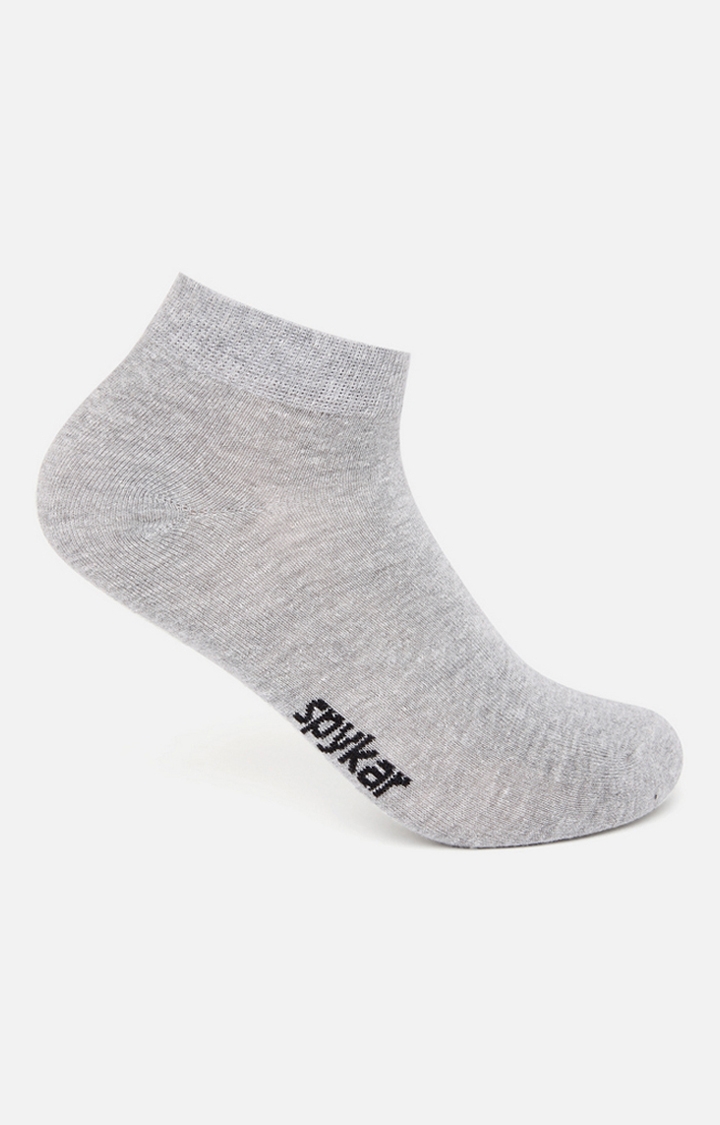 spykar | Spykar Cotton Grey & Black Socks - Pair Of 2 2