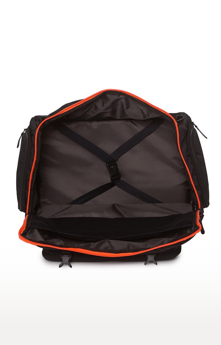 spykar | Spykar Black Traveler Multipurpose Solid Backpack 4
