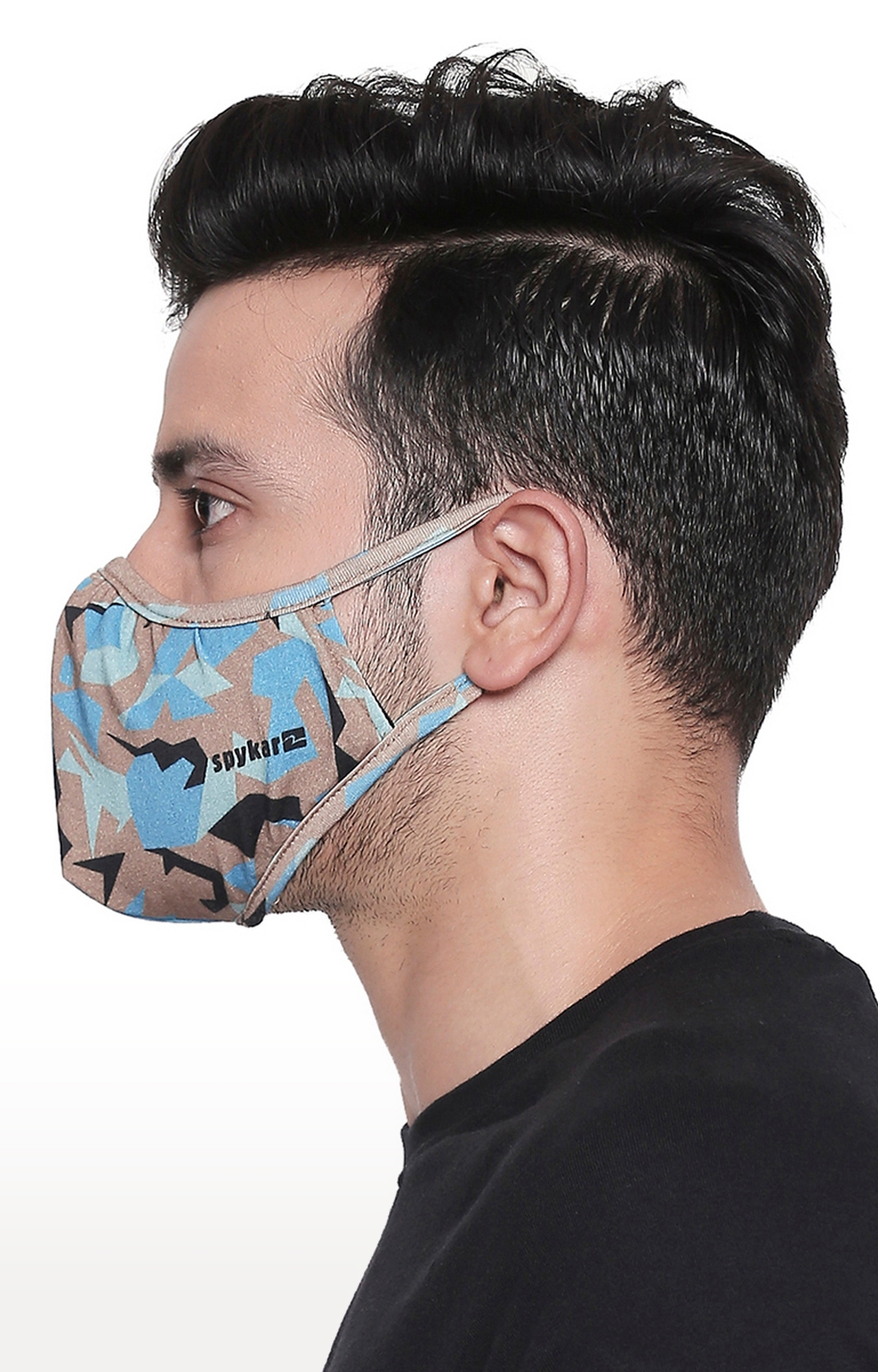 spykar | Spykar Assorted Designer Protective Face Mask - Set of 3 5