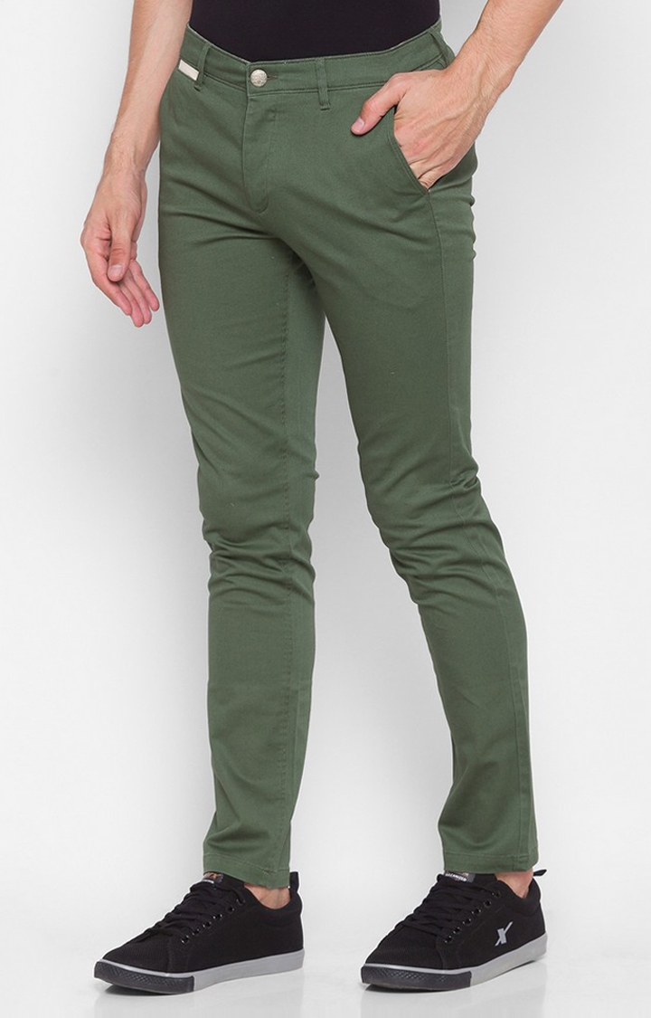 Buy Sea Green Trousers & Pants for Men by JB JUST BLACK Online | Ajio.com