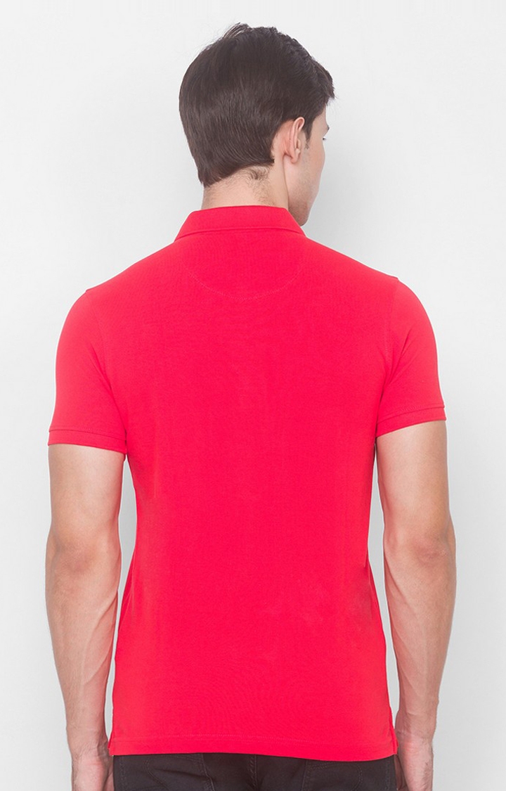 spykar | Spykar Polos Cotton Slim Fit T-Shirt For Men 3