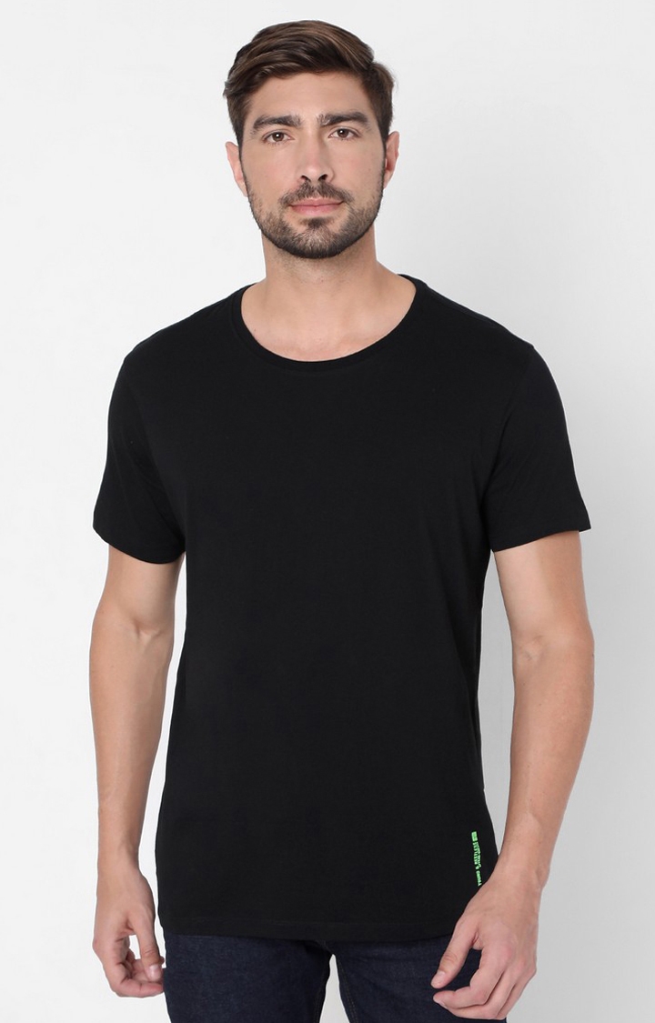 spykar | Spykar Grey Cotton Slim Fit T-Shirt For Men - Pack Of 3 6