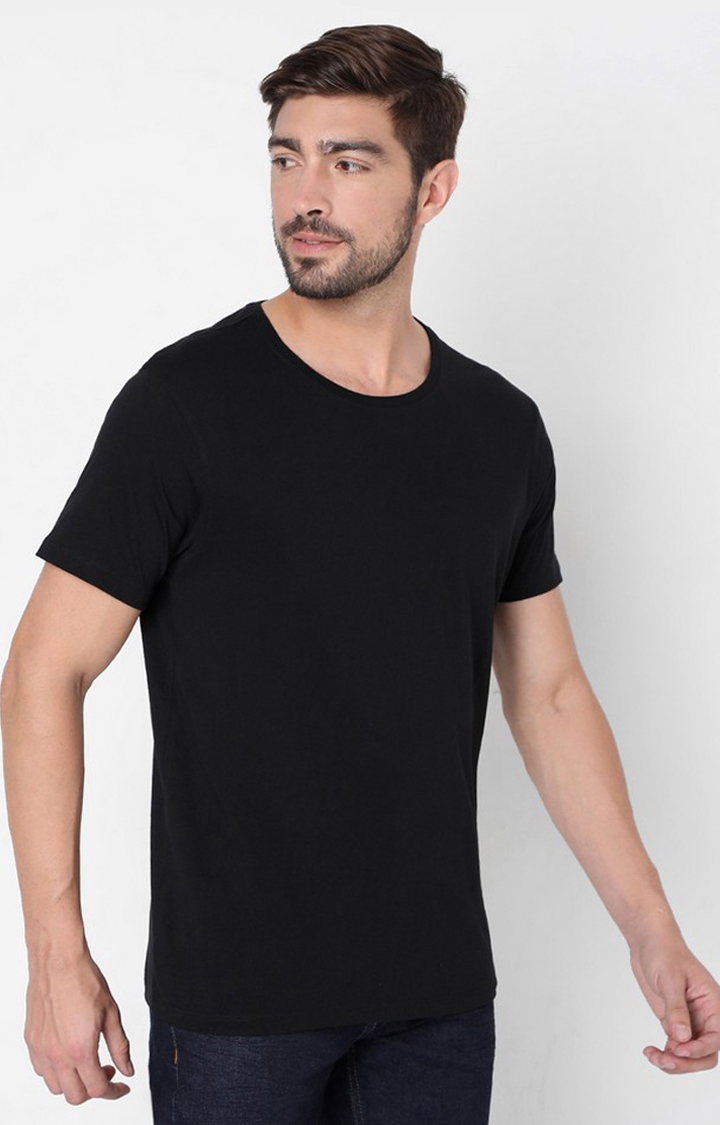 spykar | Spykar Grey Cotton Slim Fit T-Shirt For Men - Pack Of 3 11