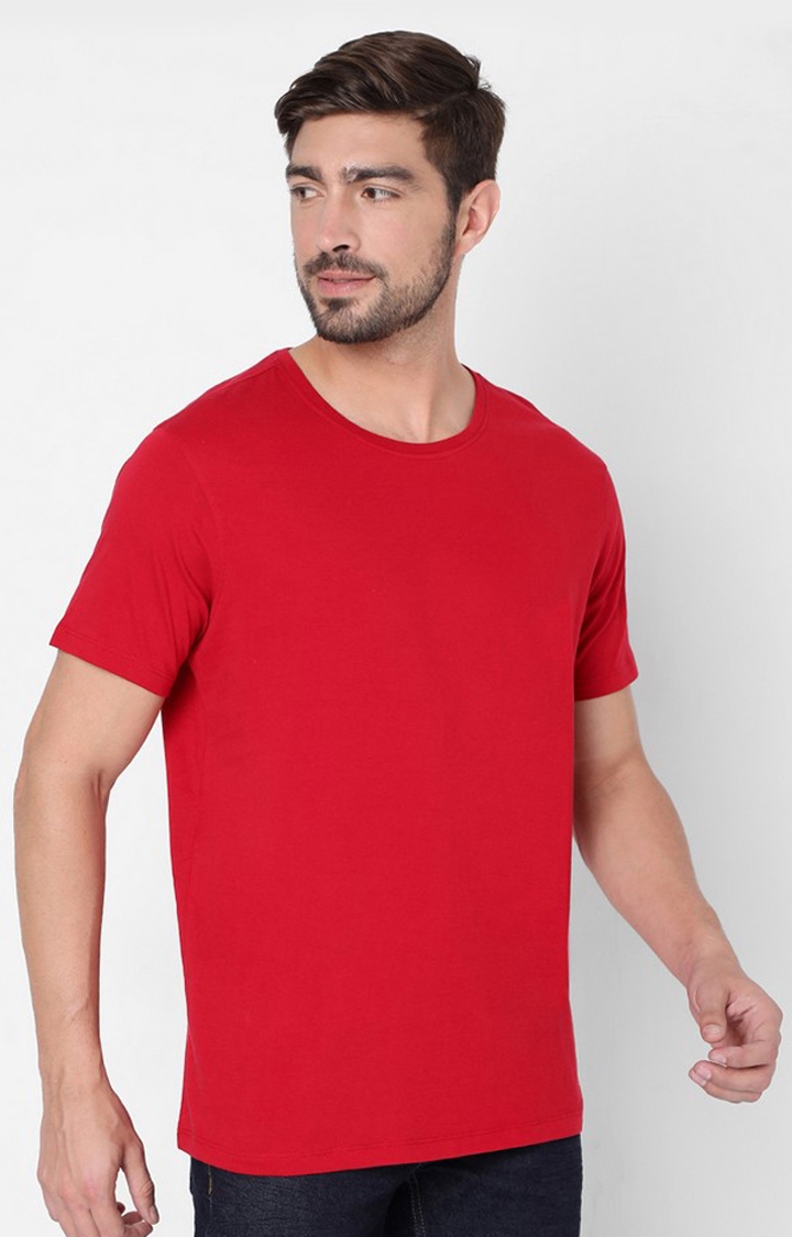 spykar | Spykar Grey Cotton Slim Fit T-Shirt For Men - Pack Of 3 12