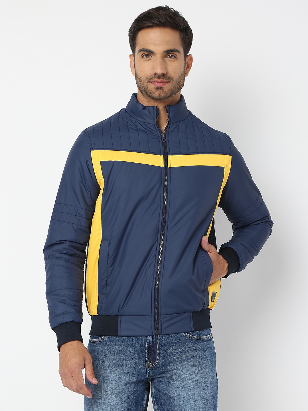 Spykar yellow jacket store