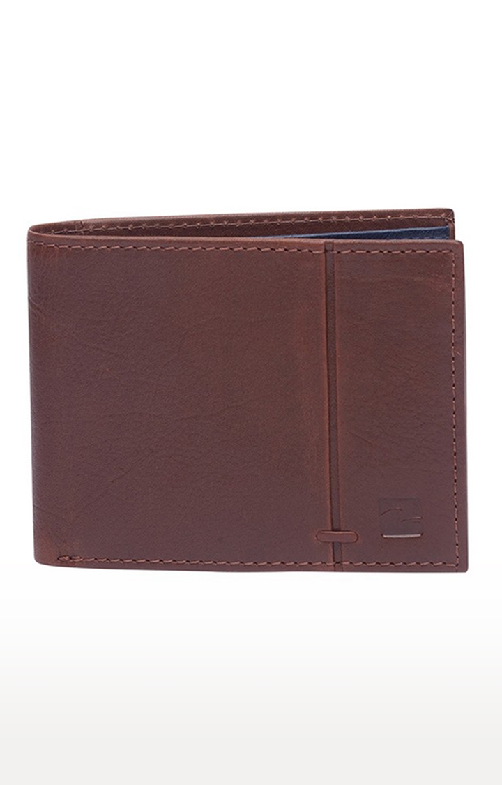 spykar | Spykar Tan Genuine Leather Wallet 0
