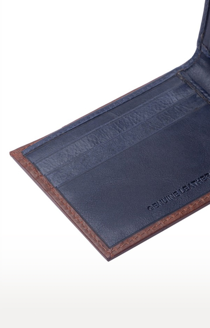 spykar | Spykar Tan Genuine Leather Wallet 3