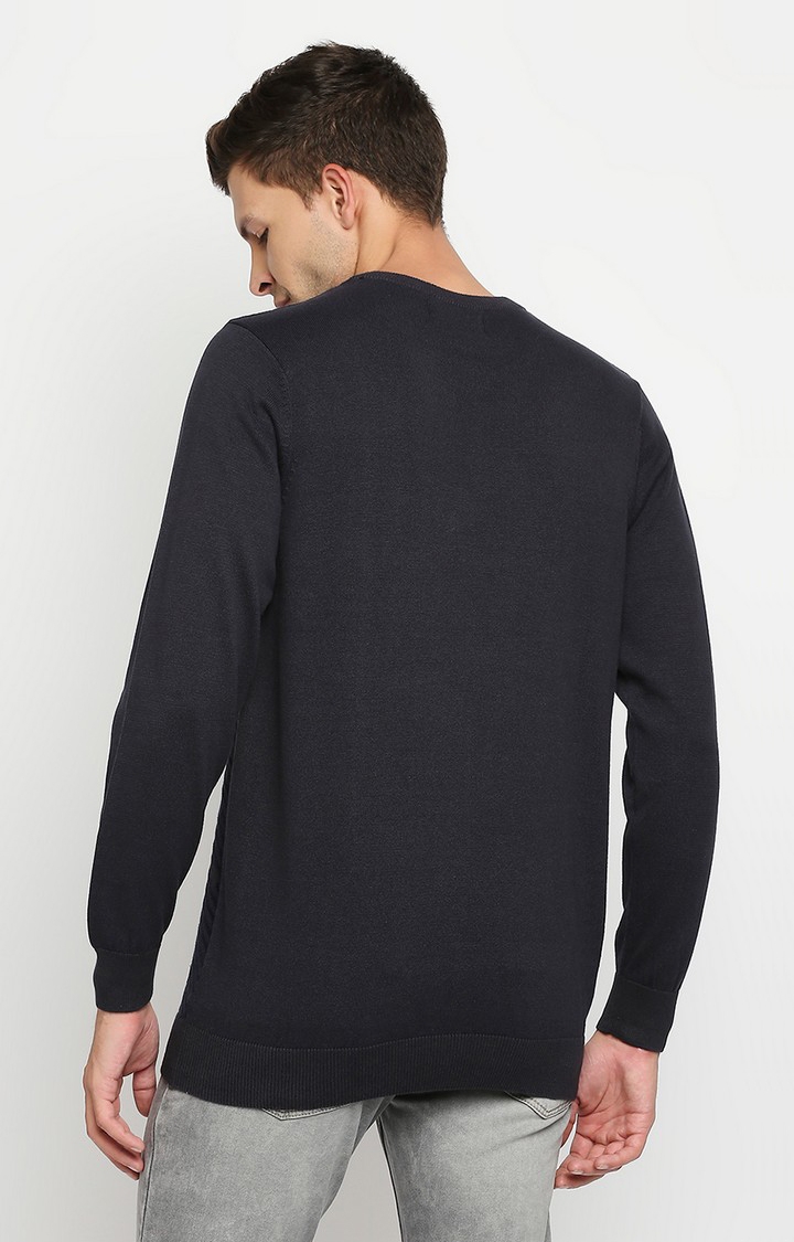 spykar | Spykar Grey Cotton Men Sweatshirt For Men 5
