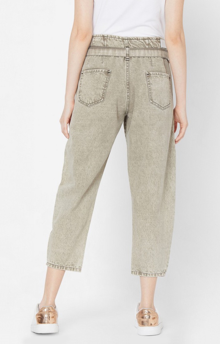 Women's Black Cotton Solid Culottes