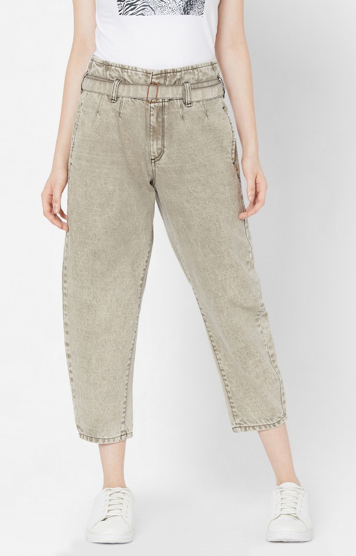 Women's Black Cotton Solid Culottes