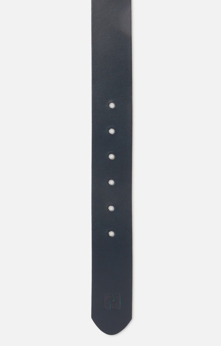 Spykar Blue Genuine Leather Belt