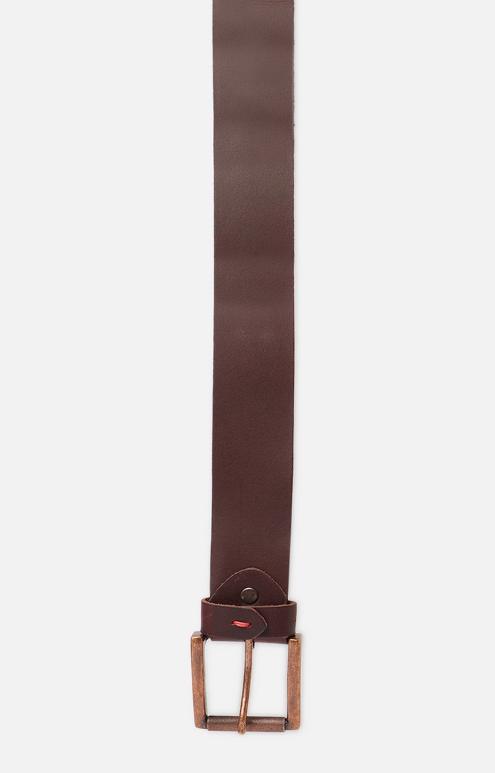 spykar | Spykar Wine Leather Belt 4
