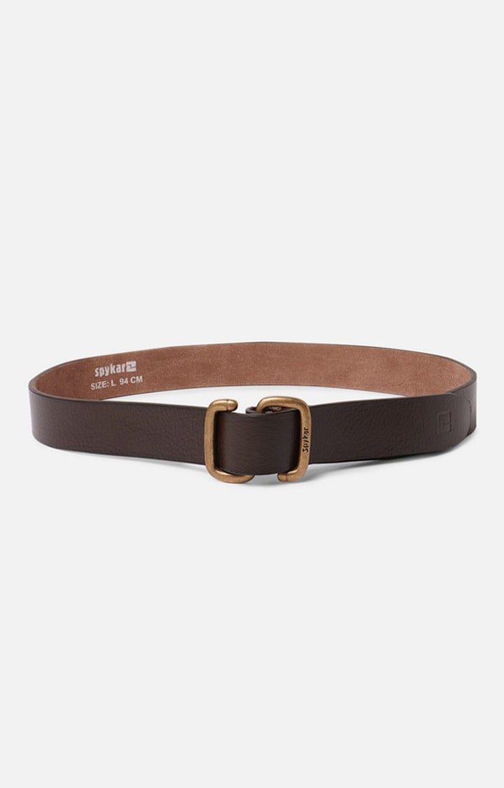 Spykar Wine Leather Belt