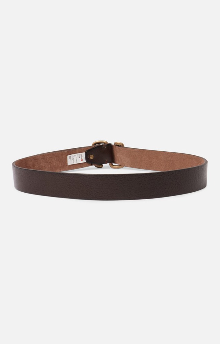 Spykar Wine Leather Belt