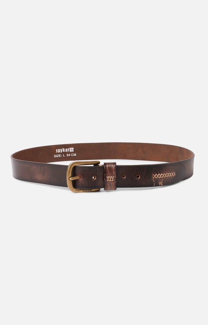 spykar | Spykar Tan Genuine Leather Belt 2