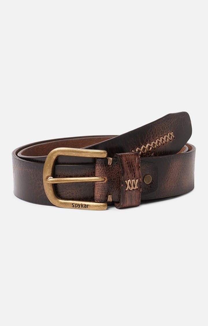 spykar | Spykar Tan Genuine Leather Belt 0