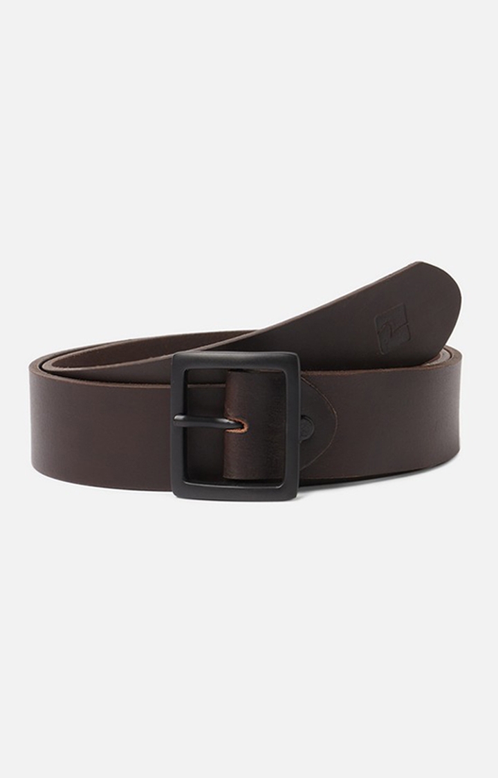 spykar | Spykar Brown Genuine Leather Belt 0