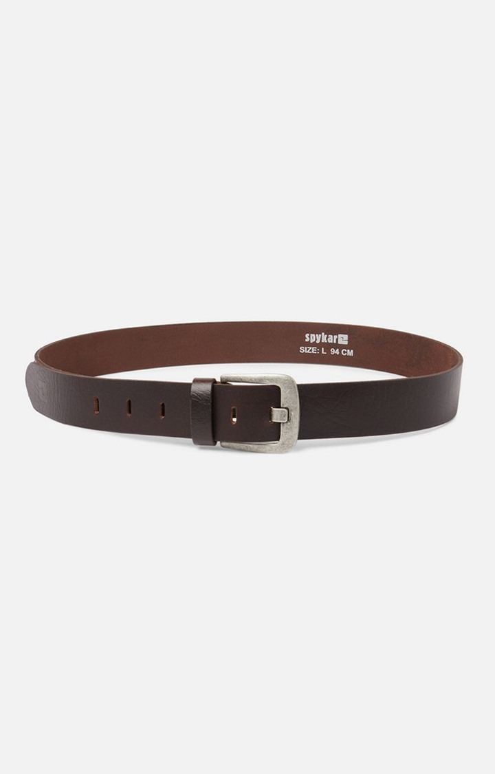 Spykar Brown Leather Belt