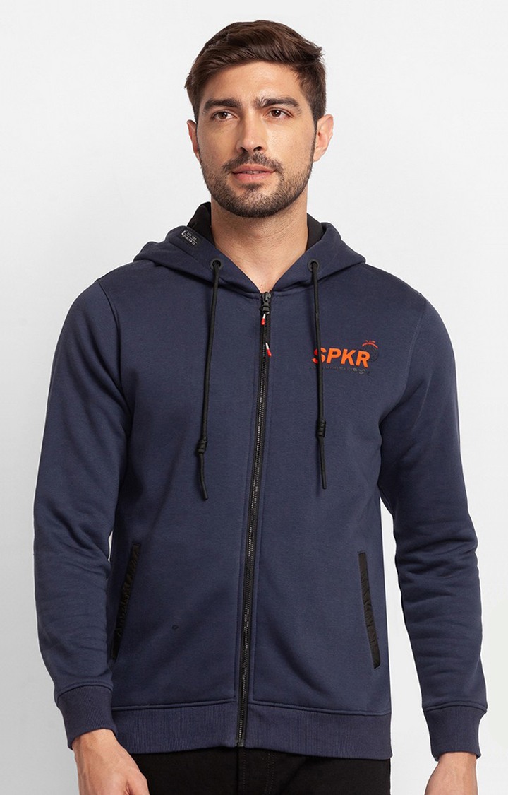 Spykar deals hooded sweatshirt
