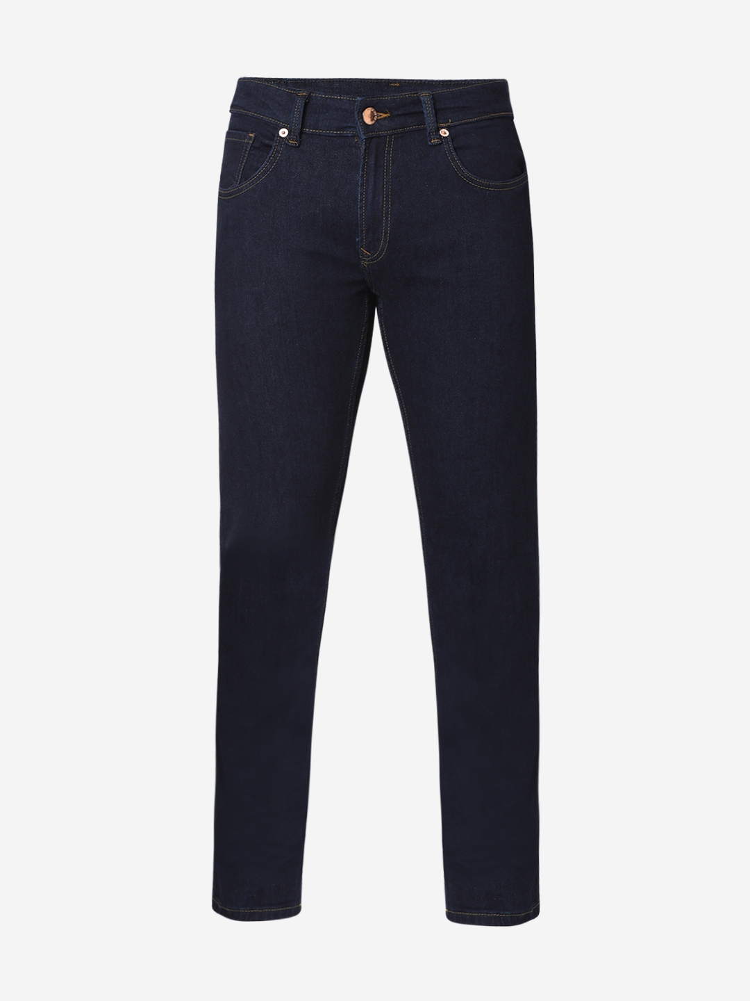 spykar | Men's Blue Cotton Solid Regular Jeans 6