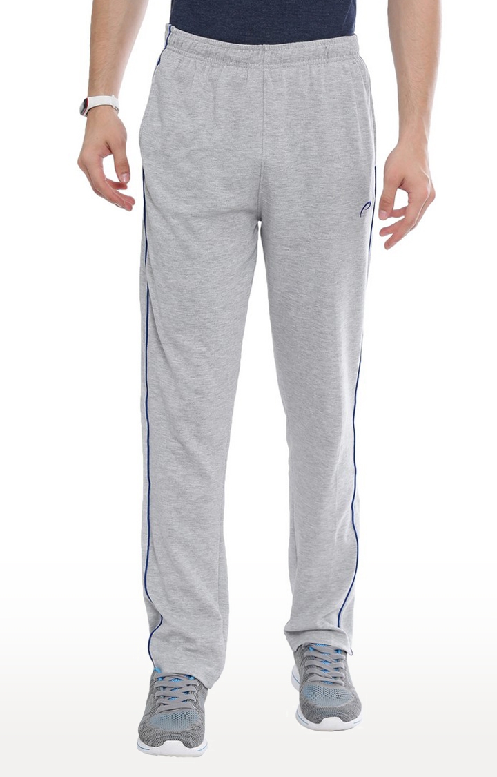 Proline | Men's Grey Cotton Blend Trackpants 0