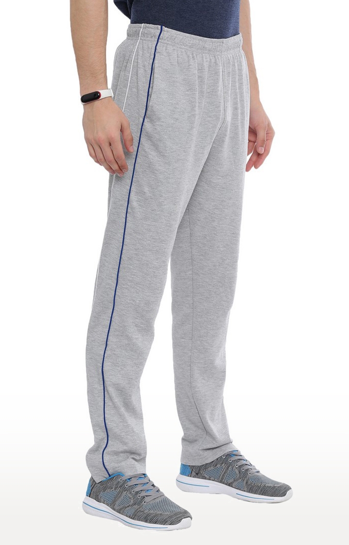Proline | Men's Grey Cotton Blend Trackpants 2