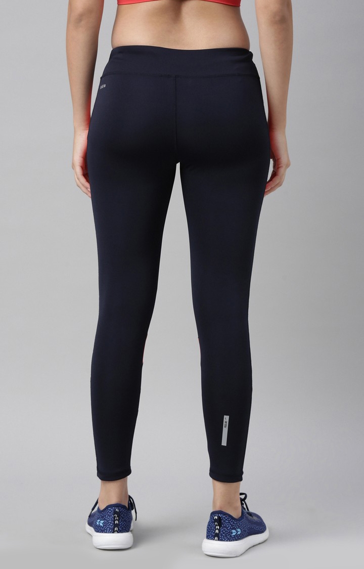 Buy Dollar Missy Women's Cotton Slim Fit Ink Blue Black Ankle Length  Leggings Online at Low Prices in India - Paytmmall.com