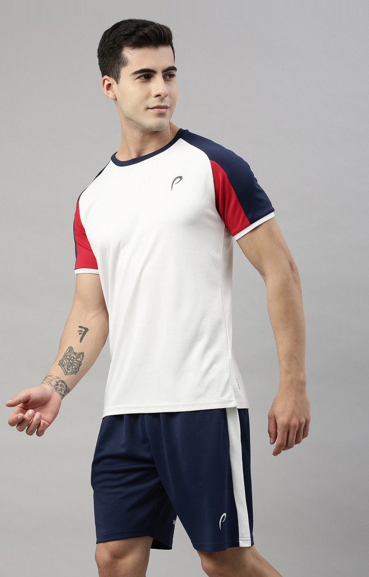 Men's Multicolour Polyester Solid Clothing Combo Sets