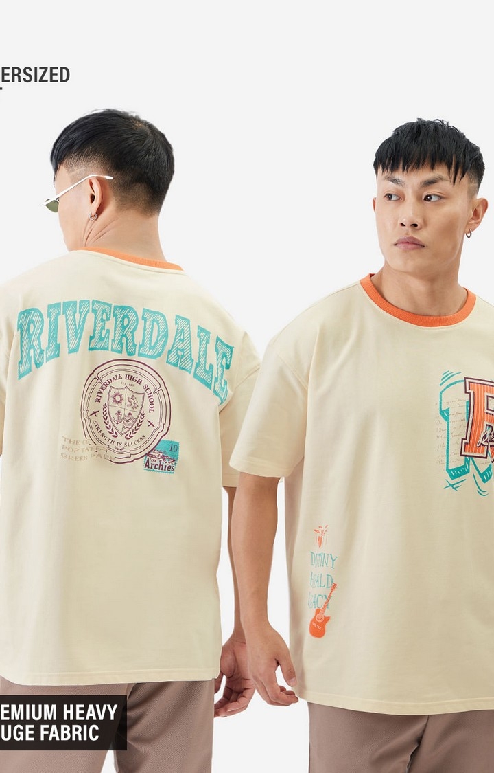 The Souled Store | Men's Archie: Riverdale Varsity Oversized T-Shirt