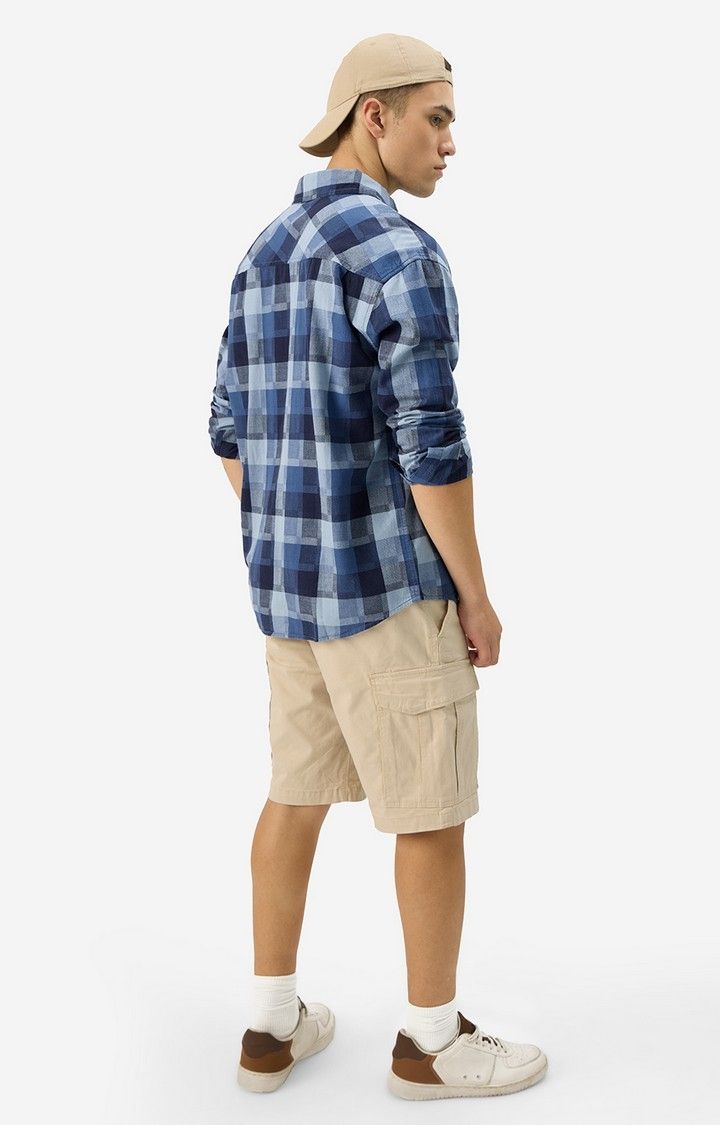 Men's Indigo Haze Relaxed Casual Shirt