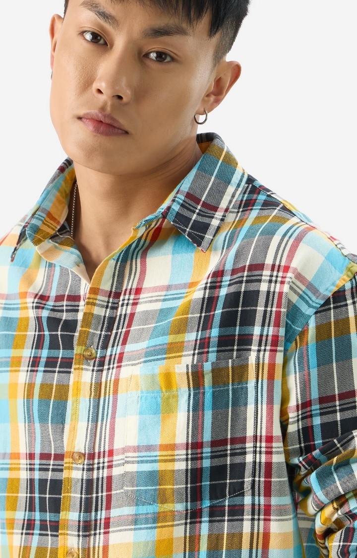 Men's Plaids: Ethereal Men's Relaxed Shirts