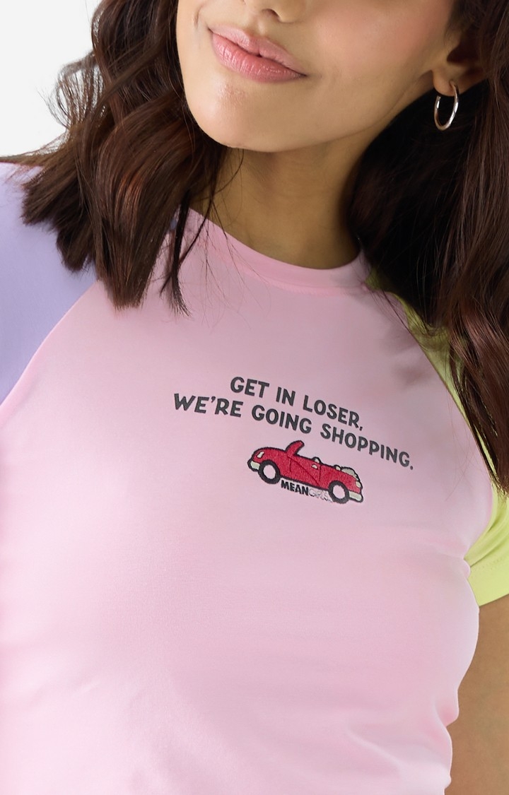 Women's Mean Girls: Get In Loser Women's Cropped Tops
